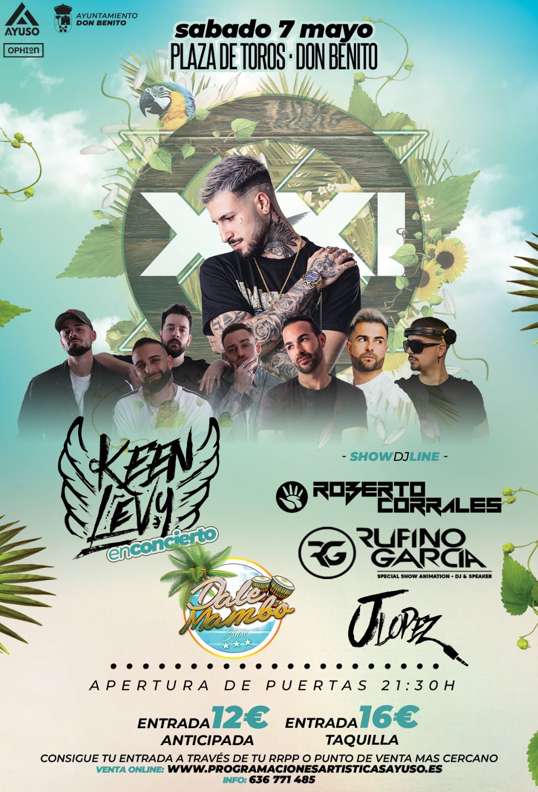 KEen Levy Festival XXL: Servicios de Programaciones Artísticas Ayuso KEen Levy Festival XXL: Servicios de Programaciones Artísticas Ayuso