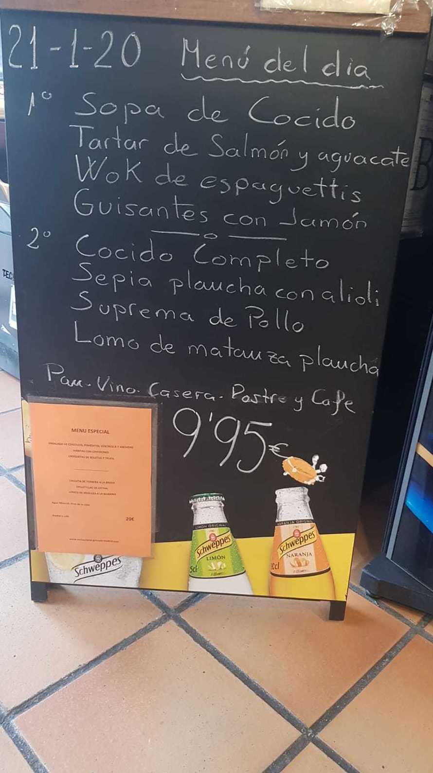 Menú del día: Carta y menús de Restaurante Gonzalo Menú del día: Carta y menús de Restaurante Gonzalo