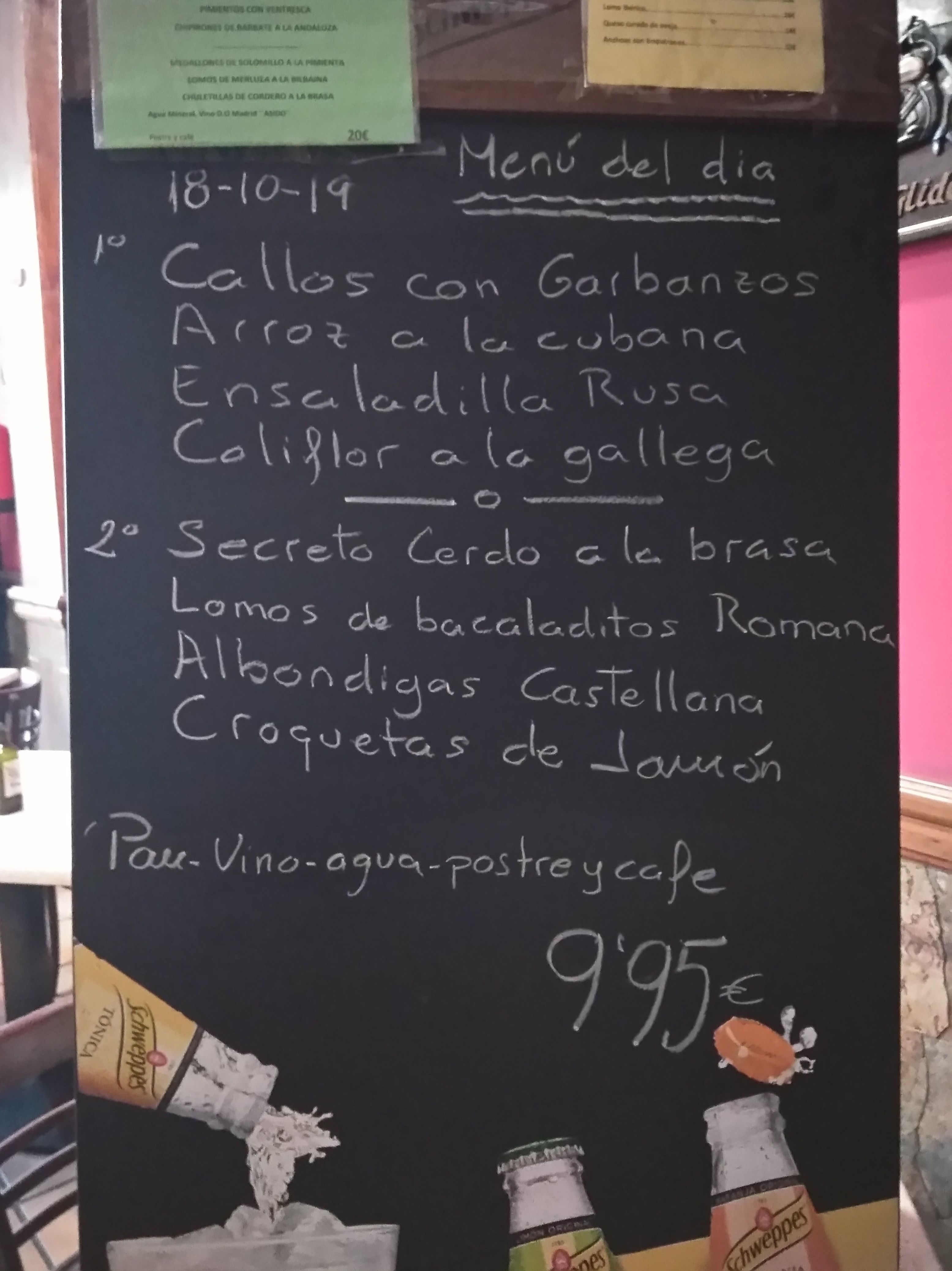 Menú del día: Carta y menús de Restaurante Gonzalo Menú del día: Carta y menús de Restaurante Gonzalo