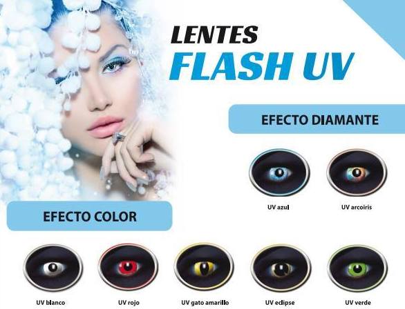 Lentillas Flash UV (brillan en la oscuridad) -- Precio 30€ Lentillas Flash UV (brillan en la oscuridad) -- Precio 30€