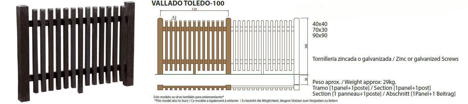 Vallados Toledo 100: ¿Qué podemos ofrecerte? de CM PLASTIK RECYCLING SL Vallados Toledo 100: ¿Qué podemos ofrecerte? de CM PLASTIK RECYCLING SL