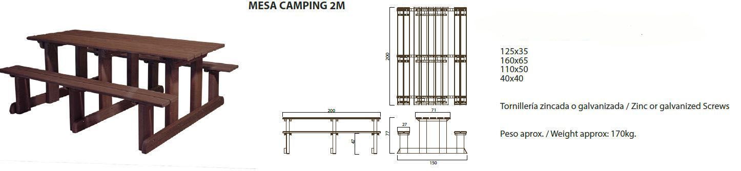 Mesa camping 2m: ¿Qué podemos ofrecerte? de CM PLASTIK RECYCLING SL Mesa camping 2m: ¿Qué podemos ofrecerte? de CM PLASTIK RECYCLING SL