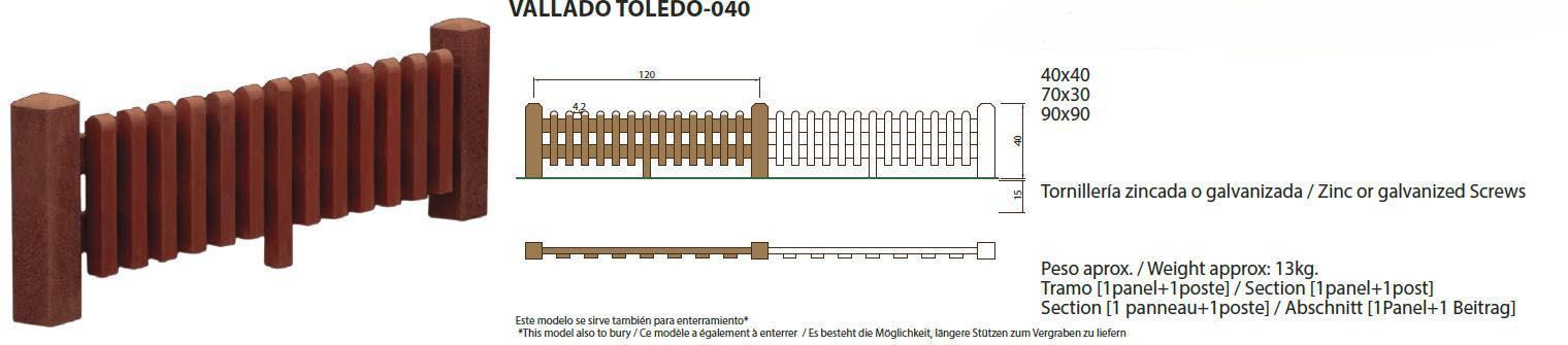 Vallado Toledo 040: ¿Qué podemos ofrecerte? de CM PLASTIK RECYCLING SL Vallado Toledo 040: ¿Qué podemos ofrecerte? de CM PLASTIK RECYCLING SL