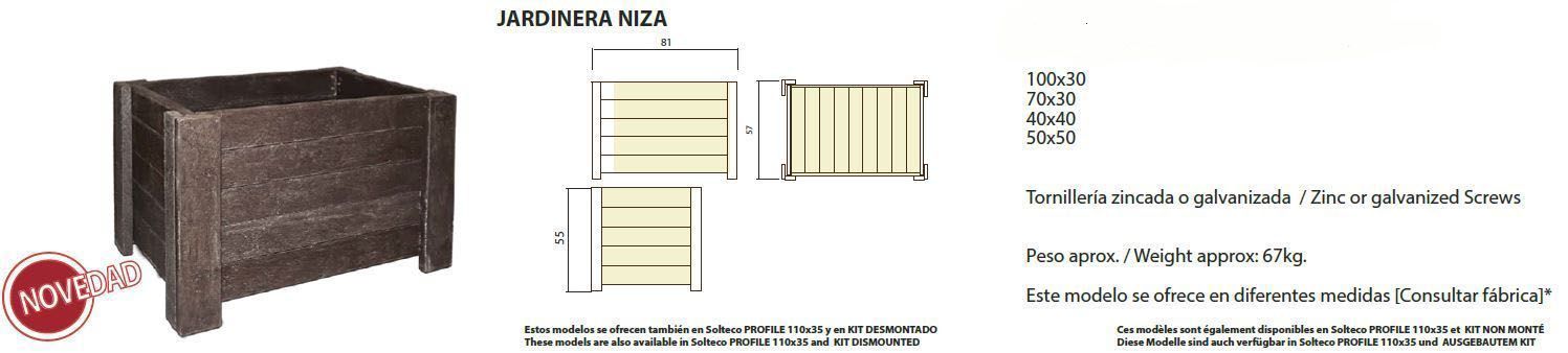 Jardinera Niza: ¿Qué podemos ofrecerte? de CM PLASTIK RECYCLING SL Jardinera Niza: ¿Qué podemos ofrecerte? de CM PLASTIK RECYCLING SL