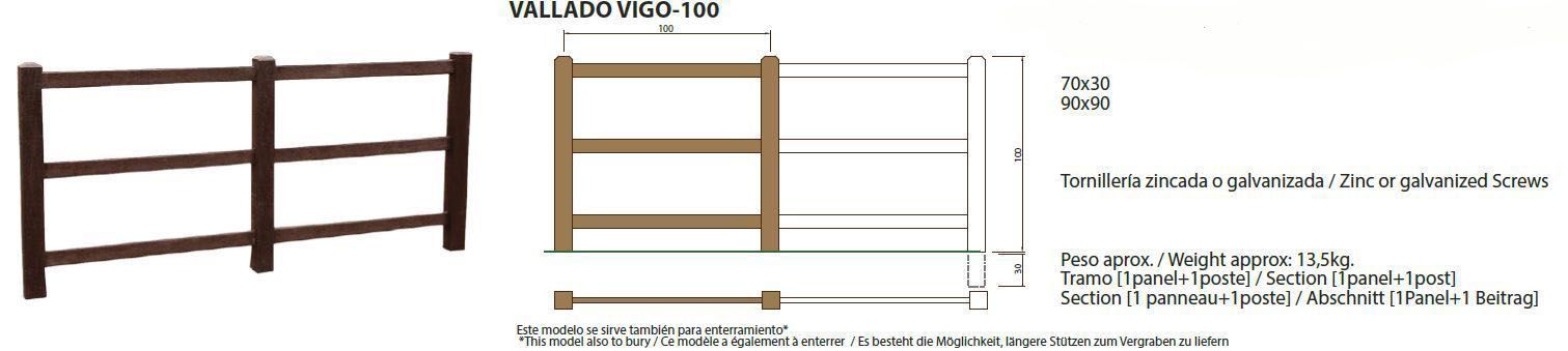 Vallado Vigo 100: ¿Qué podemos ofrecerte? de CM PLASTIK RECYCLING SL Vallado Vigo 100: ¿Qué podemos ofrecerte? de CM PLASTIK RECYCLING SL
