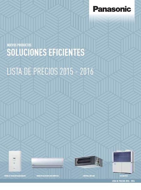 Catálogo Panasonic 2015/2016 Madrid