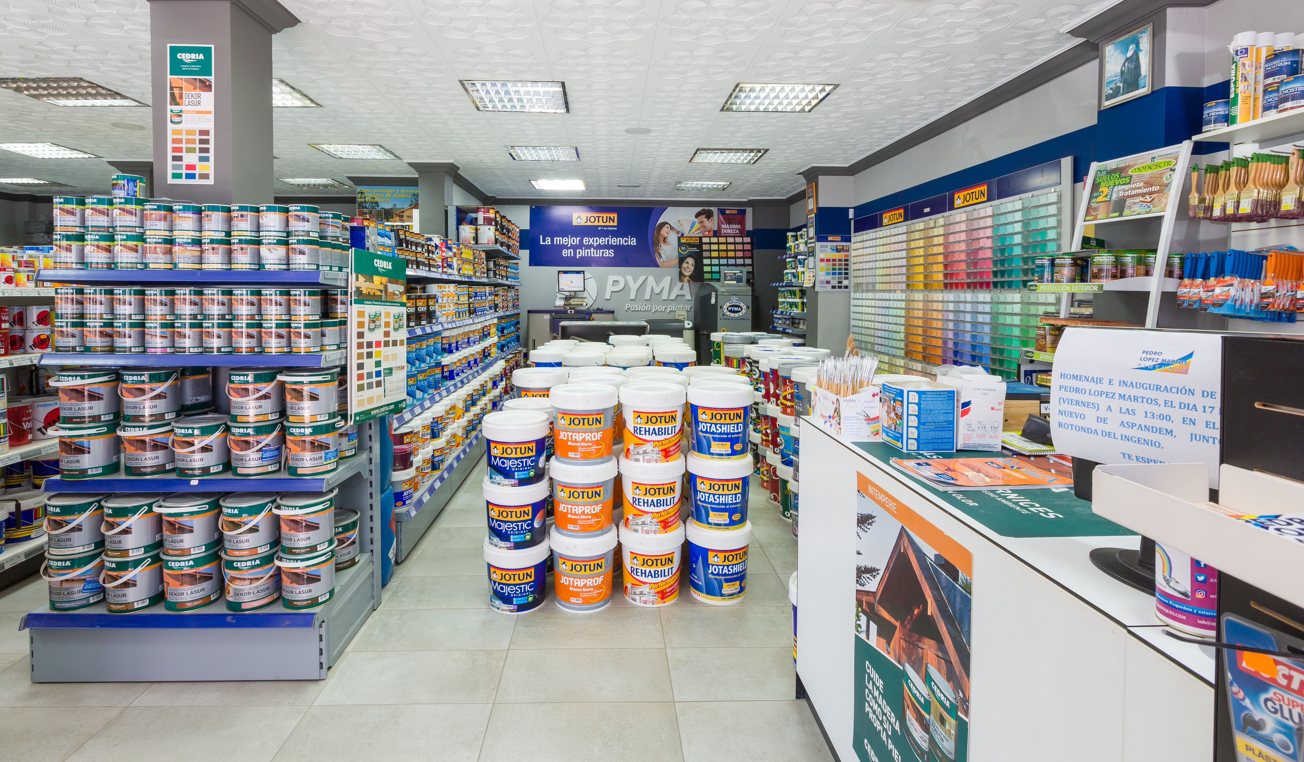 Varios puntos de venta en la Costa del Sol: Nuestros servicios de Pinturas Pedro López Martos Varios puntos de venta en la Costa del Sol: Nuestros servicios de Pinturas Pedro López Martos