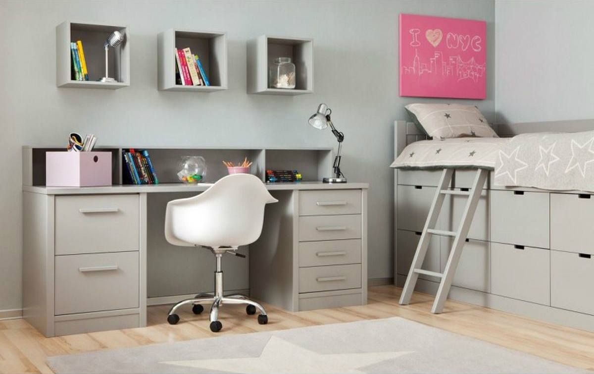 Escritorio con cajoneras a los lados: Colecciones de El Cuarto de Micky Escritorio con cajoneras a los lados: Colecciones de El Cuarto de Micky