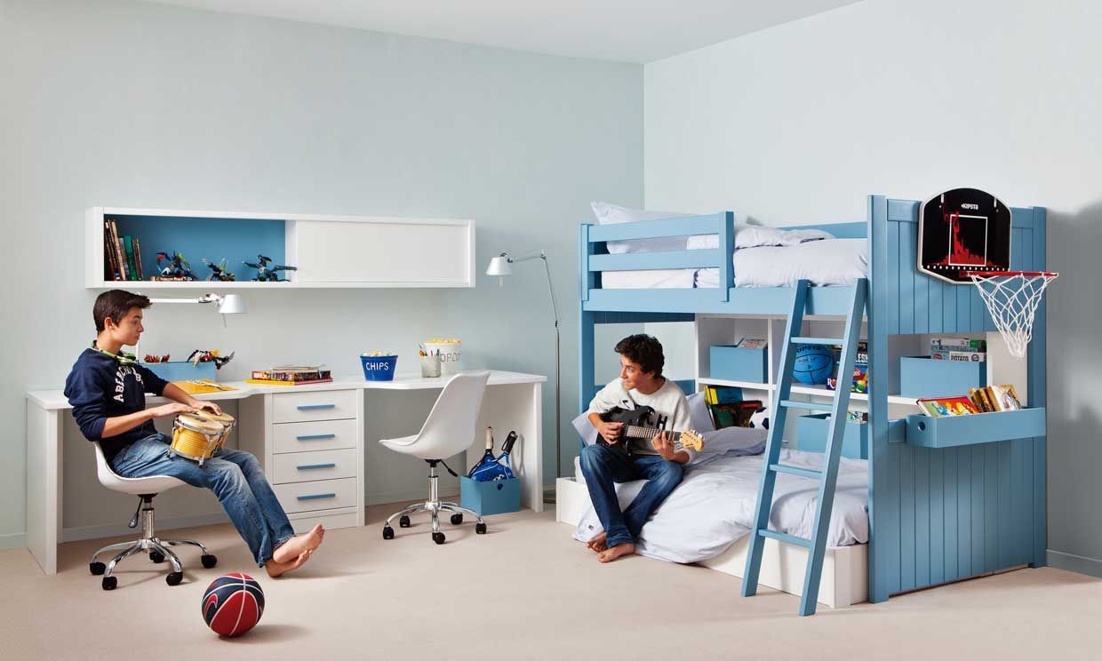 Litera loft con aro bajo: Colecciones de El Cuarto de Micky Litera loft con aro bajo: Colecciones de El Cuarto de Micky