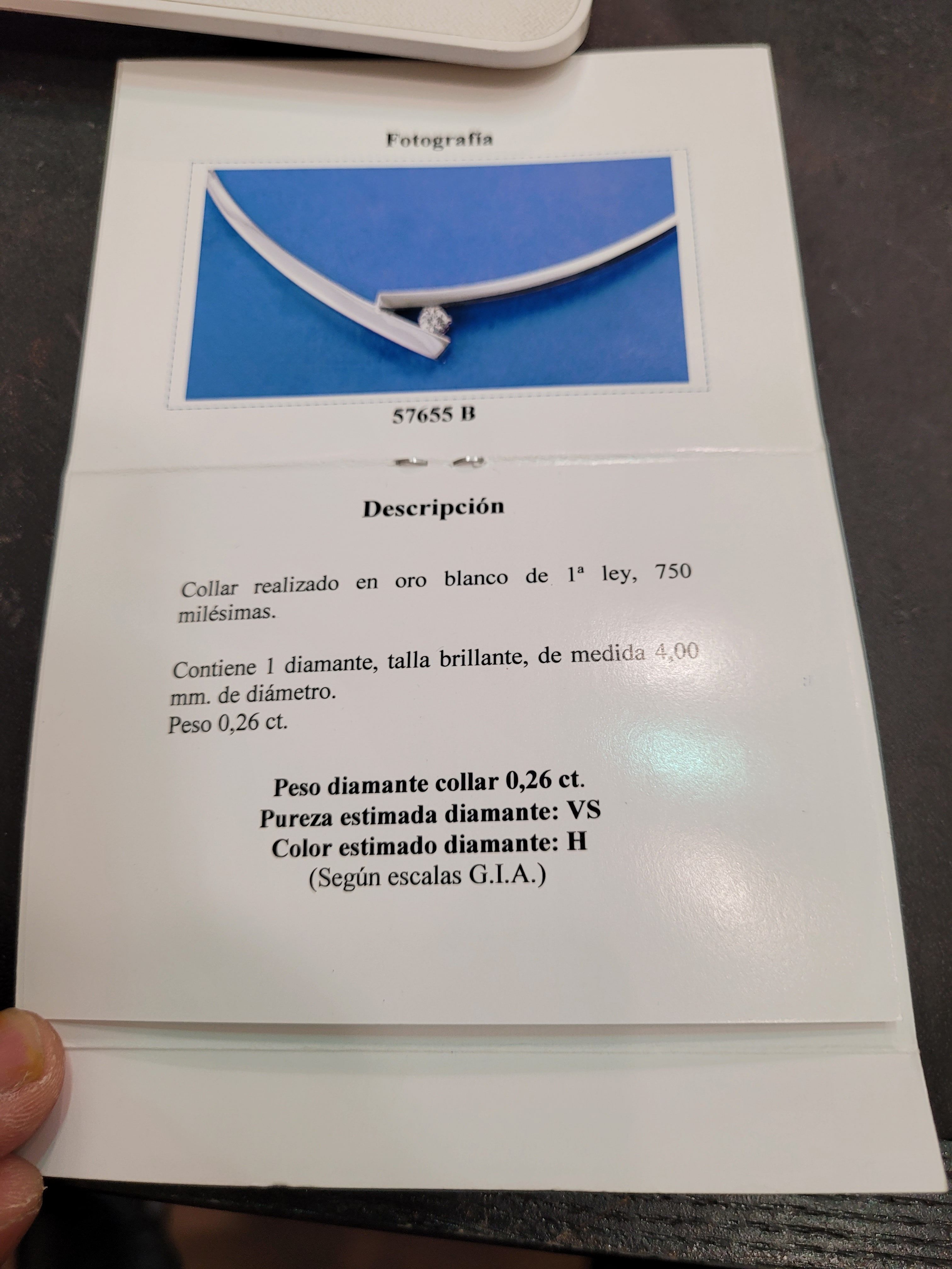 Collar y pendientes de oro blanco y diamantes: Compra Venta de Oro y Plata de MR. SILVER & GOLD Collar y pendientes de oro blanco y diamantes: Compra Venta de Oro y Plata de MR. SILVER & GOLD