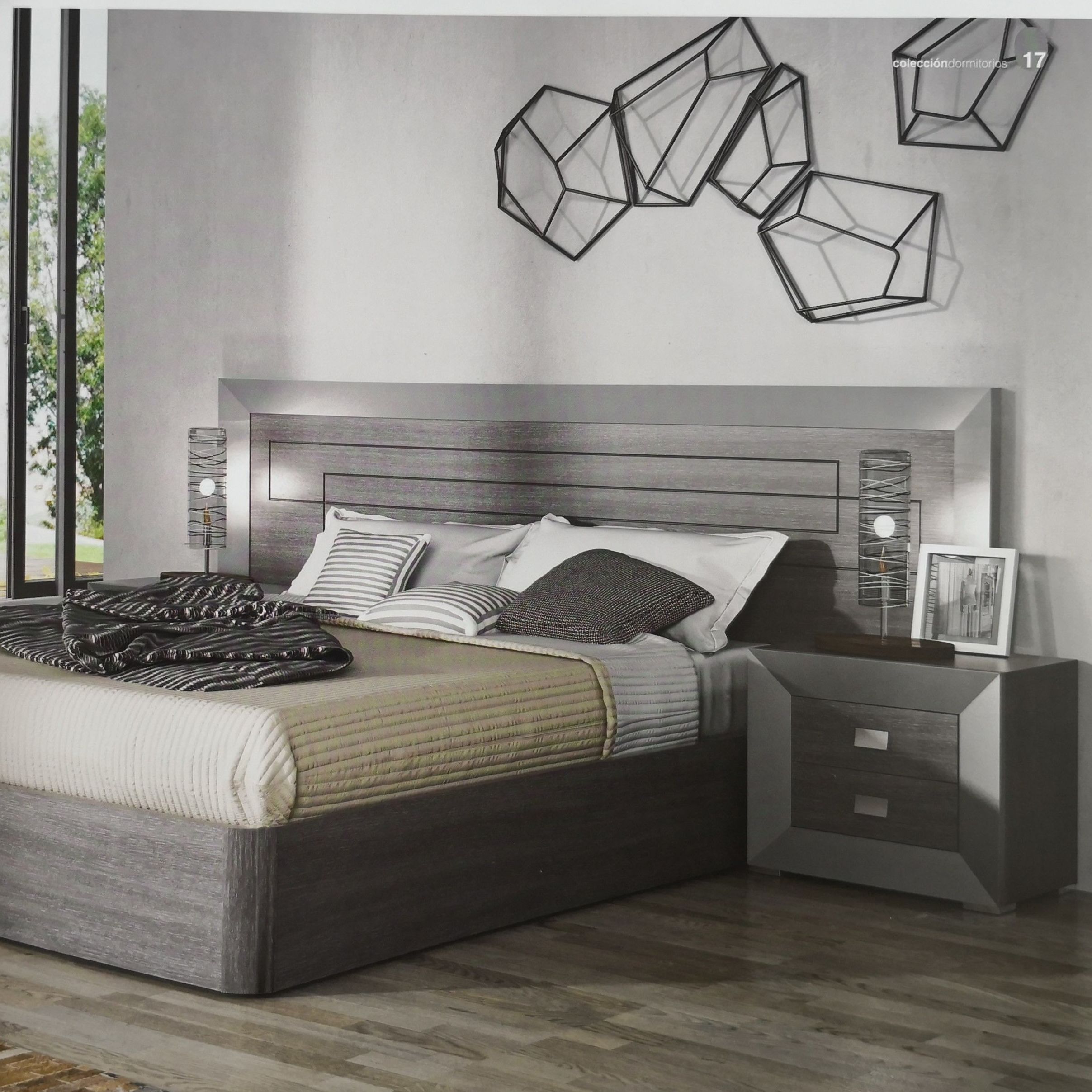 Cabezero y 2 Mesillas RF 206 Desde 480€ Cabezero y 2 Mesillas RF 206 Desde 480€