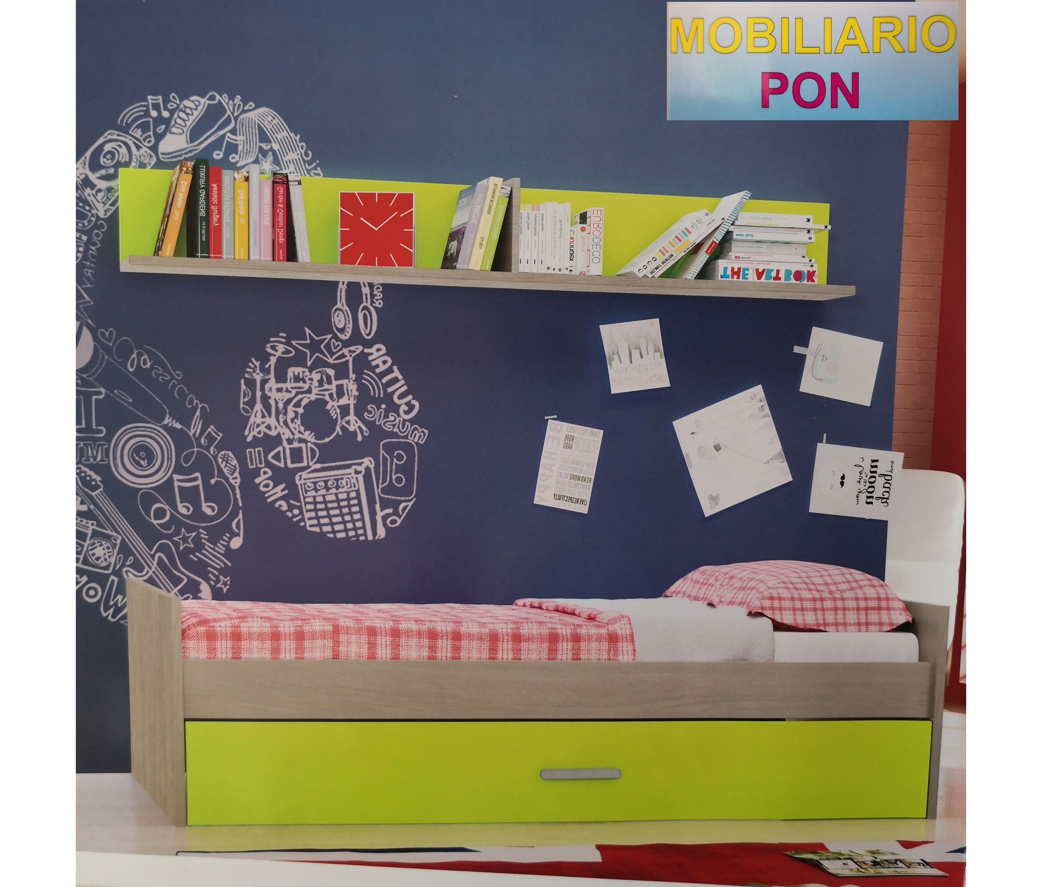 Cama Nido + Estanteria RF422 Desde 165€ Cama Nido + Estanteria RF422 Desde 165€