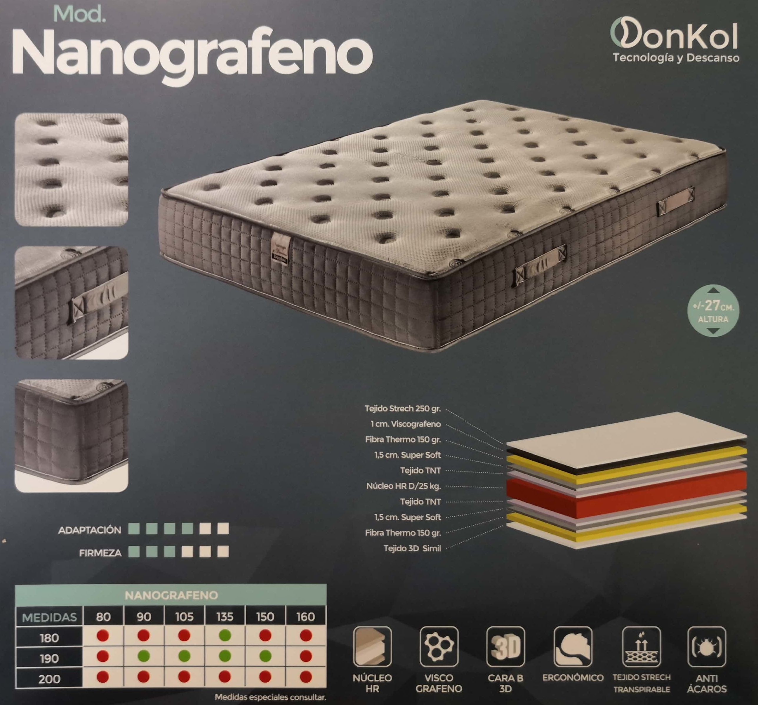 Colchon 90x190 165€ 135x190 235€ 150x190 265€ Colchon 90x190 165€ 135x190 235€ 150x190 265€