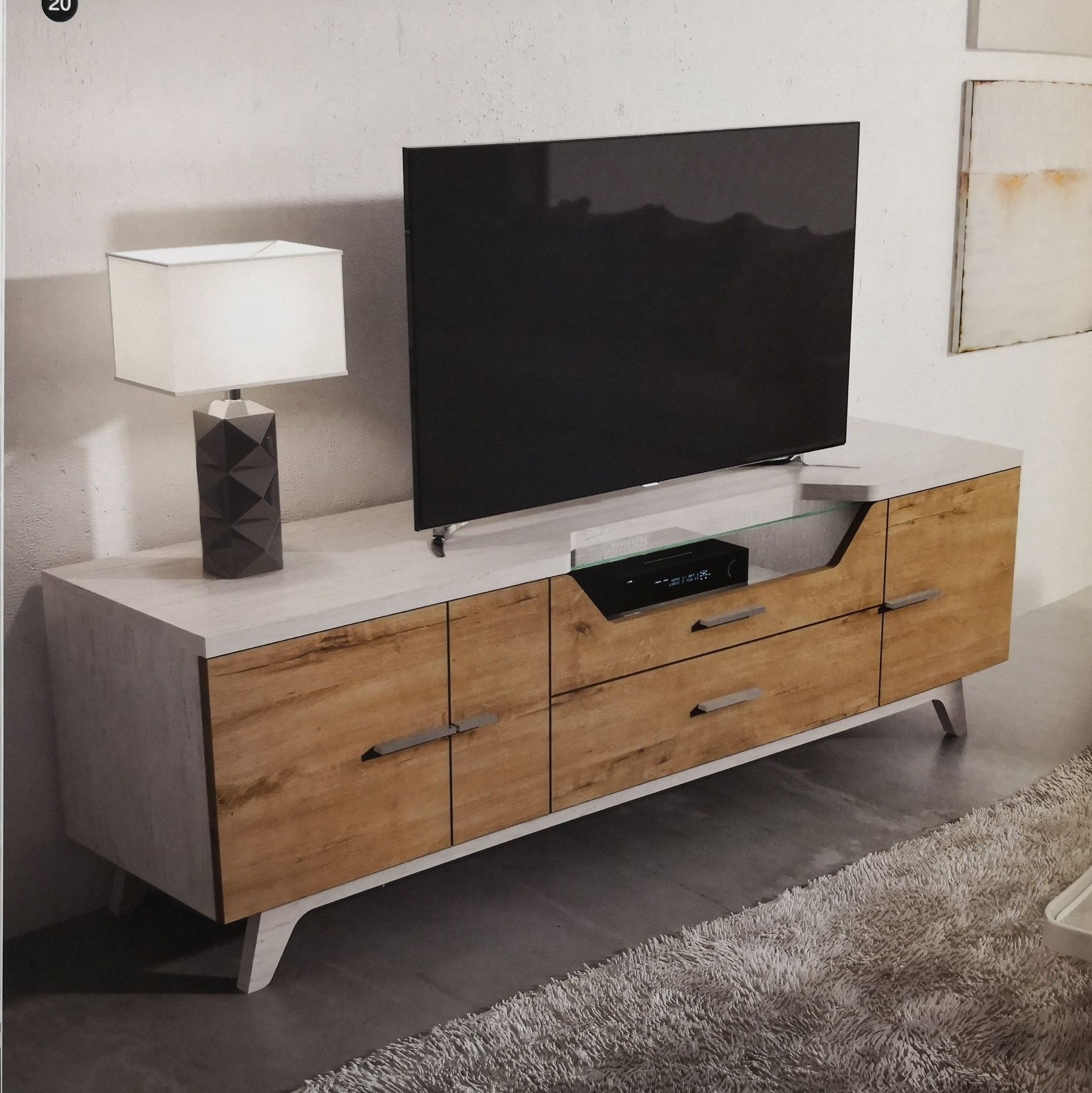 Mueble TV 708 MA 180cm Desde 390€ Entrega Incluida en Madrid Mueble TV 708 MA 180cm Desde 390€ Entrega Incluida en Madrid