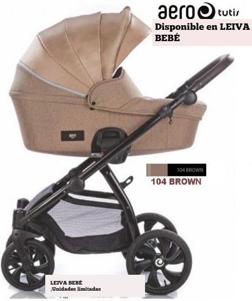 COCHE TUTTI AERO BROWN: Catálogo de Leiva Bebé COCHE TUTTI AERO BROWN: Catálogo de Leiva Bebé