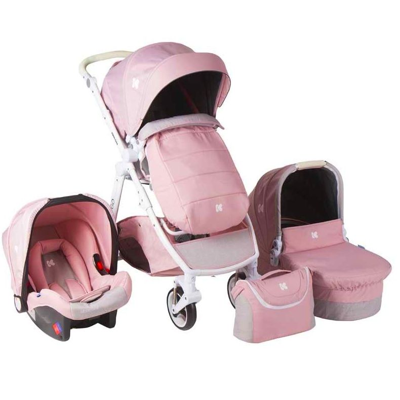 COCHE TRIO KIKABOO UGO ROSA: Catálogo de Leiva Bebé COCHE TRIO KIKABOO UGO ROSA: Catálogo de Leiva Bebé