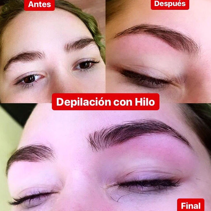 Depilación con Hilo y Tinte de cejas: Servicios de Peluña's París Depilación con Hilo y Tinte de cejas: Servicios de Peluña's París