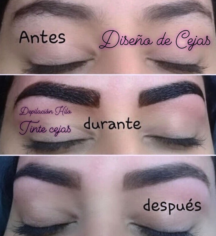 Depilación con Hilo y Tinte de cejas: Servicios de Peluña's París Depilación con Hilo y Tinte de cejas: Servicios de Peluña's París