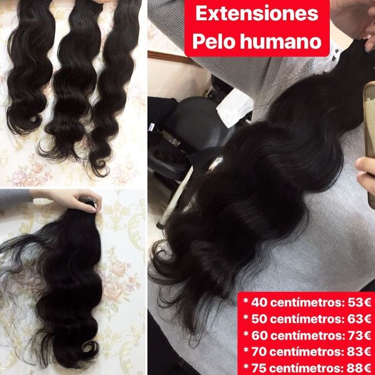 Venta de extensiones de pelo natural: Servicios de Peluña's París Venta de extensiones de pelo natural: Servicios de Peluña's París