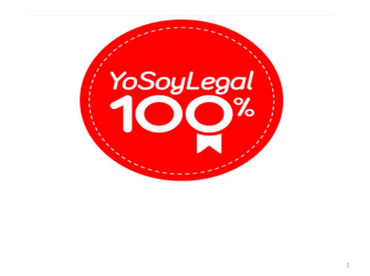 YO SOY LEGAL