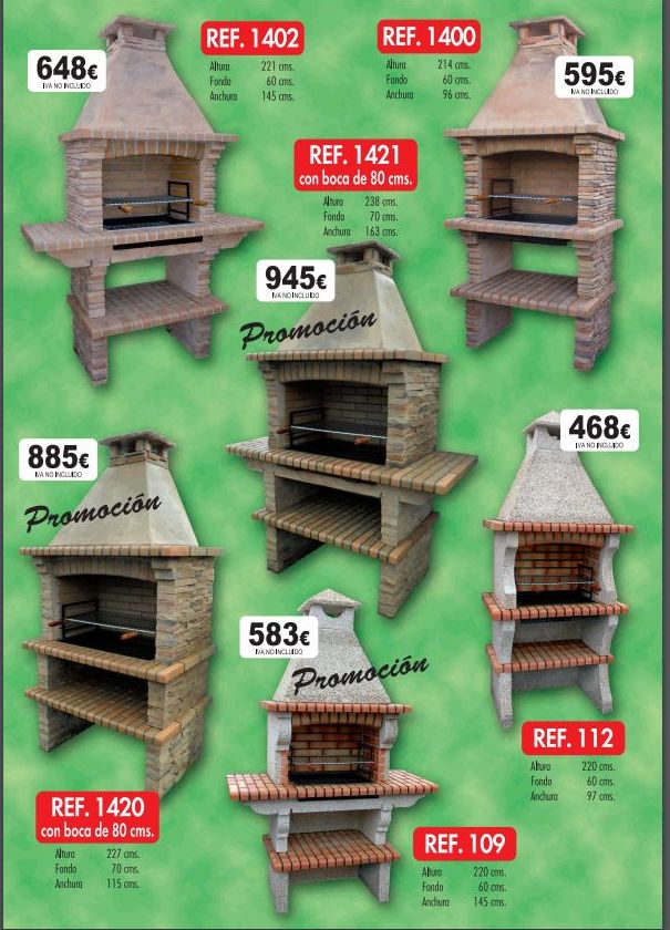 Barbacoas y Hornos: Catálogo de Chimeneas Mado Barbacoas y Hornos: Catálogo de Chimeneas Mado