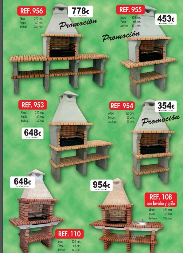 Barbacoas y Hornos: Catálogo de Chimeneas Mado Barbacoas y Hornos: Catálogo de Chimeneas Mado