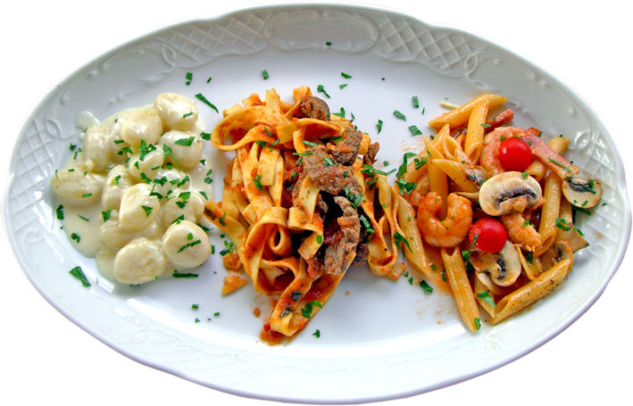 PASTAS: Catálogo de Restaurante - Pizzería Capri PASTAS: Catálogo de Restaurante - Pizzería Capri