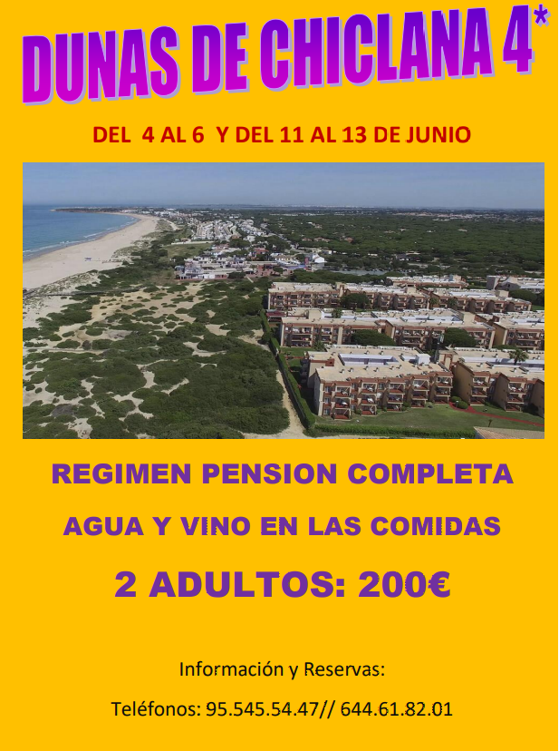 Dunas de Chiclana 4*: Ofertas de Viajes Global Sur Dunas de Chiclana 4*: Ofertas de Viajes Global Sur