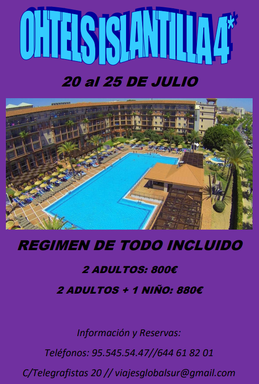 Ohtels Islntilla 4*: Ofertas de Viajes Global Sur Ohtels Islntilla 4*: Ofertas de Viajes Global Sur