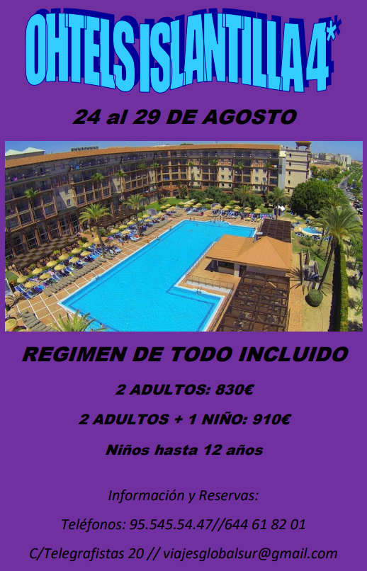 Ohtels Islntilla 4*: Ofertas de Viajes Global Sur Ohtels Islntilla 4*: Ofertas de Viajes Global Sur