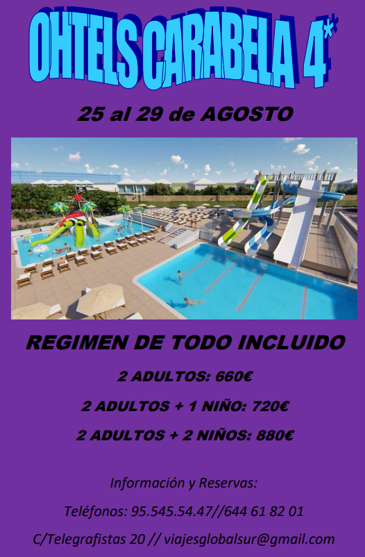 Ohtels Caraabela 4*: Ofertas de Viajes Global Sur Ohtels Caraabela 4*: Ofertas de Viajes Global Sur