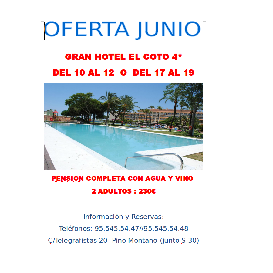 Gran Hotal El Coto 4*: Ofertas de Viajes Global Sur Gran Hotal El Coto 4*: Ofertas de Viajes Global Sur