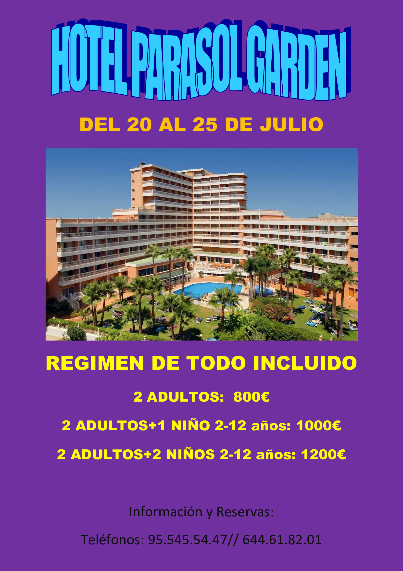 Hotel Parasol Garden: Ofertas de Viajes Global Sur Hotel Parasol Garden: Ofertas de Viajes Global Sur