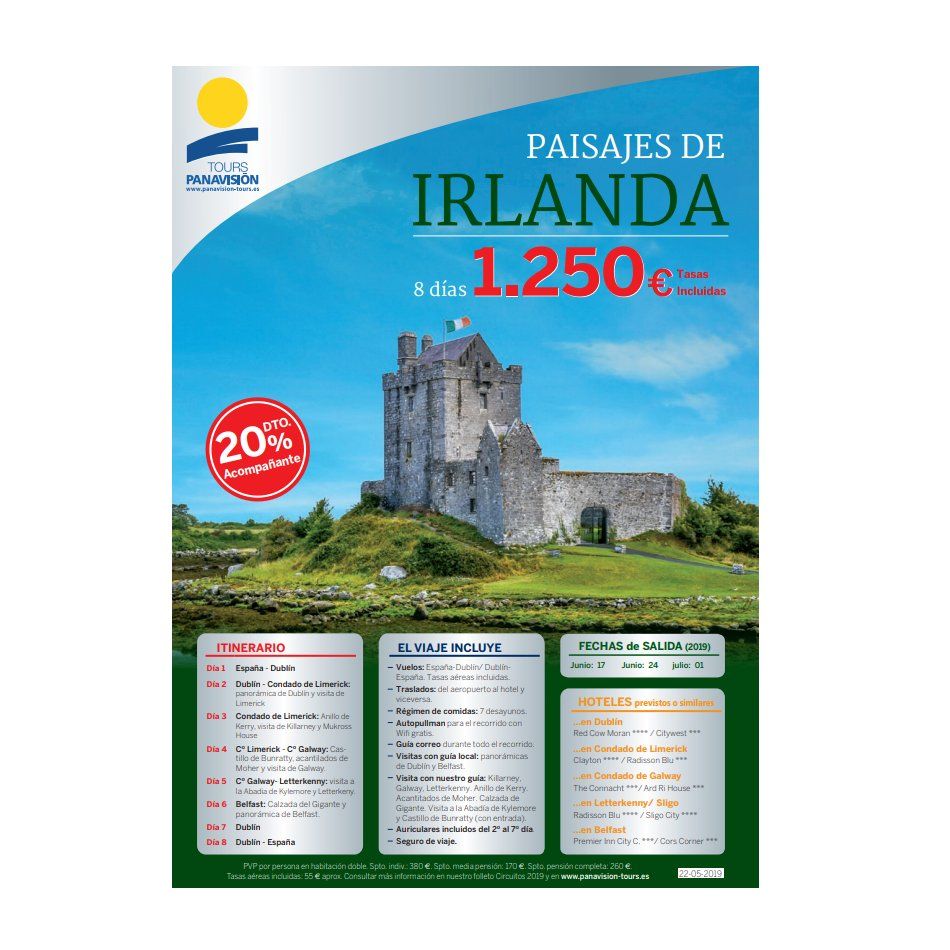 Países de Irlanda: Ofertas de Viajes Global Sur Países de Irlanda: Ofertas de Viajes Global Sur