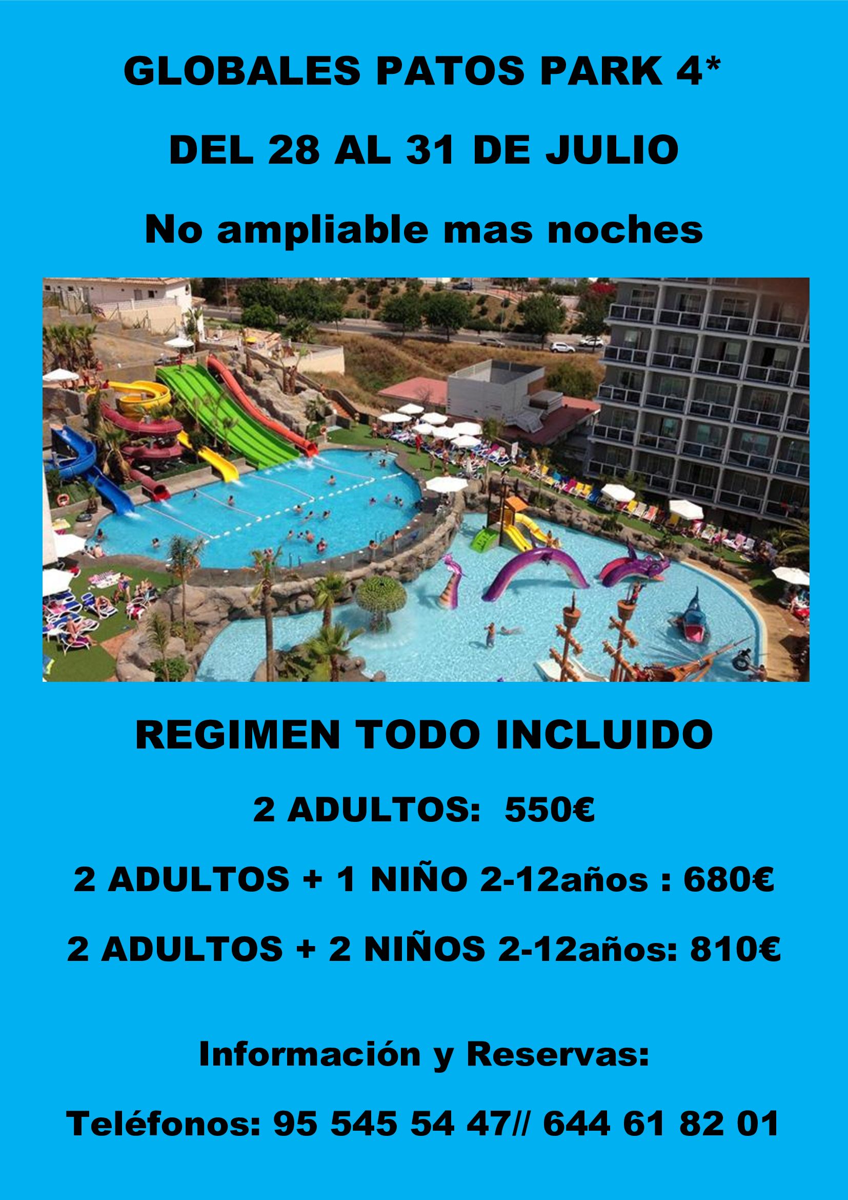 Globales Patos Park 4*: Ofertas de Viajes Global Sur Globales Patos Park 4*: Ofertas de Viajes Global Sur