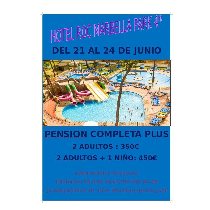 Oferta Roc Marbella Park: Ofertas de Viajes Global Sur Oferta Roc Marbella Park: Ofertas de Viajes Global Sur