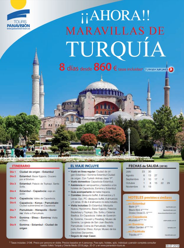 Circuito por Turquía: OFERTAS de Viajes Global Sur Circuito por Turquía: OFERTAS de Viajes Global Sur