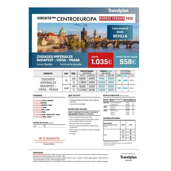 Verano 2019 Circuito por Centroeuropa: Ofertas de Viajes Global Sur Verano 2019 Circuito por Centroeuropa: Ofertas de Viajes Global Sur