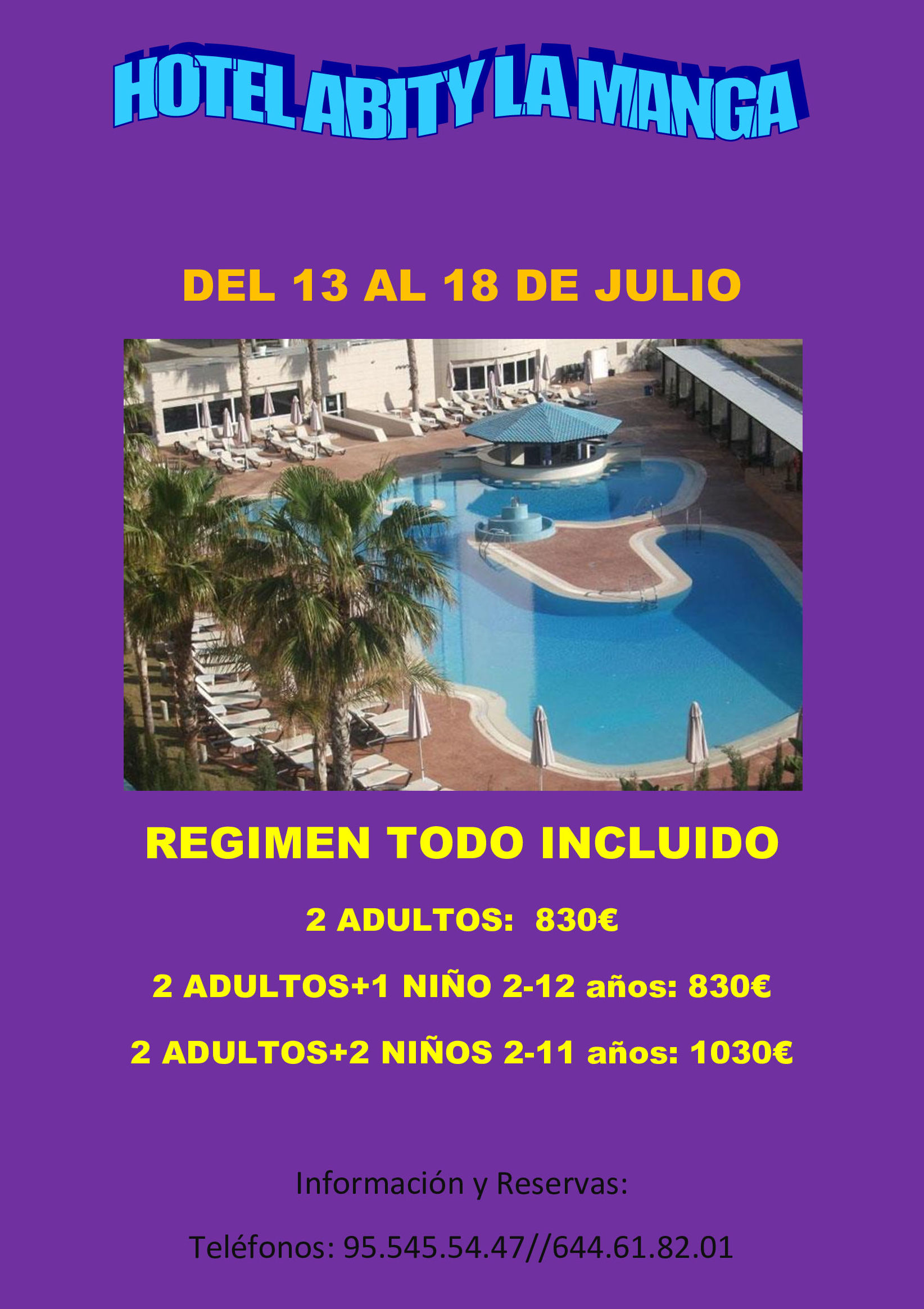 Hotel Abity La Manga: Ofertas de Viajes Global Sur Hotel Abity La Manga: Ofertas de Viajes Global Sur