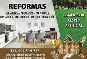 Boadilla Multiservicios. Instalación de césped artificial Boadilla Multiservicios. Instalación de césped artificial