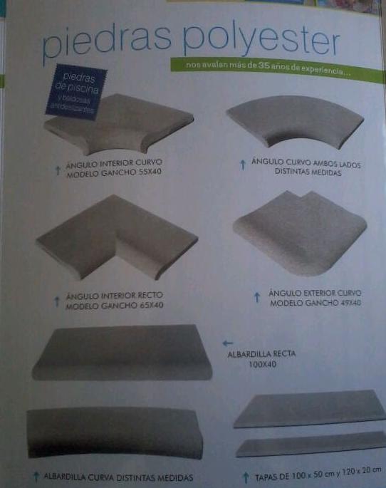 Piedras Poliéster : Productos y Servicios de Bordes de Piscinas J. Antonio Alonso Piedras Poliéster : Productos y Servicios de Bordes de Piscinas J. Antonio Alonso