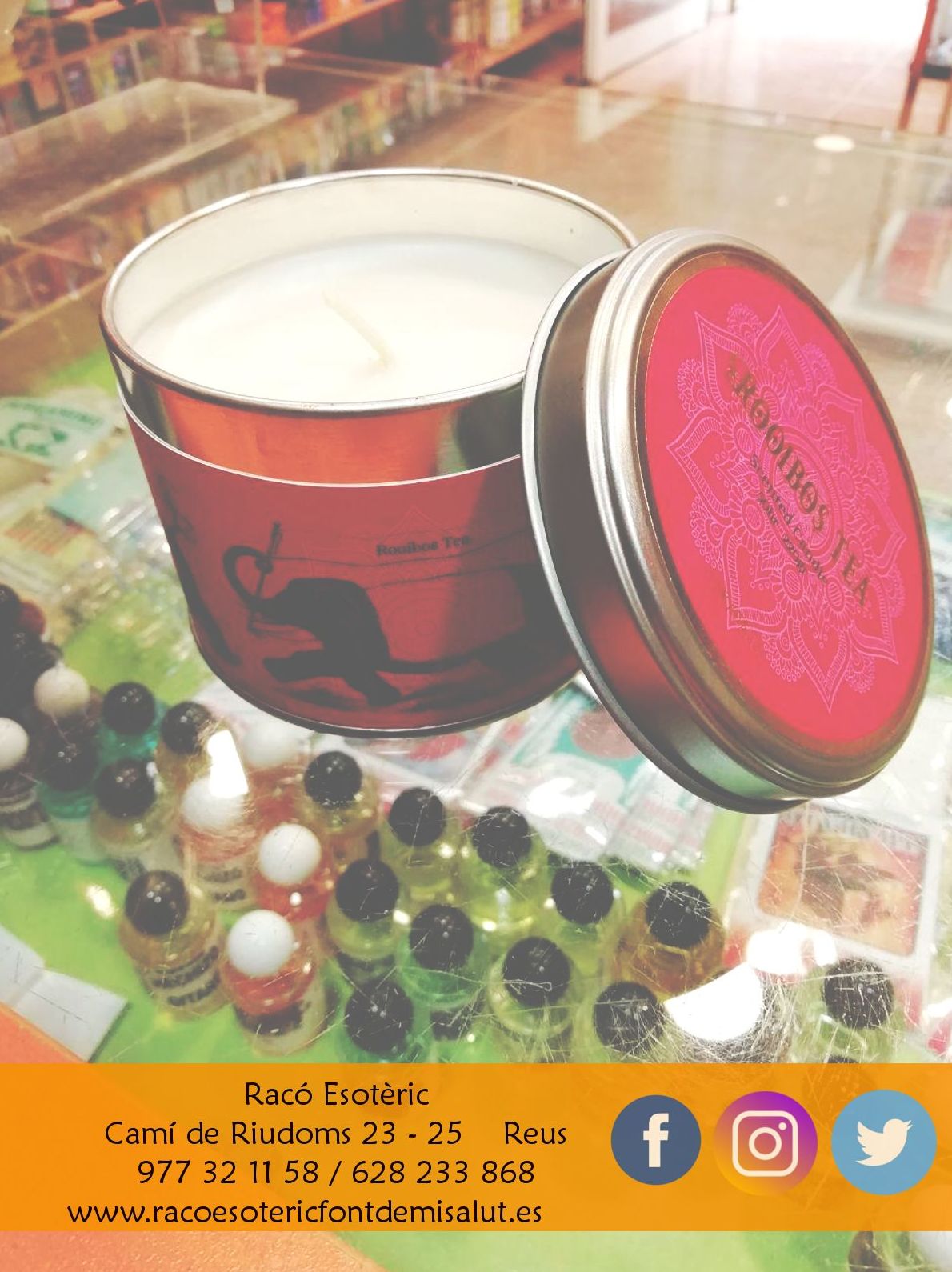 Velas aromáticas en caja: Cursos y productos de Racó Esoteric Font de mi Salut Velas aromáticas en caja: Cursos y productos de Racó Esoteric Font de mi Salut