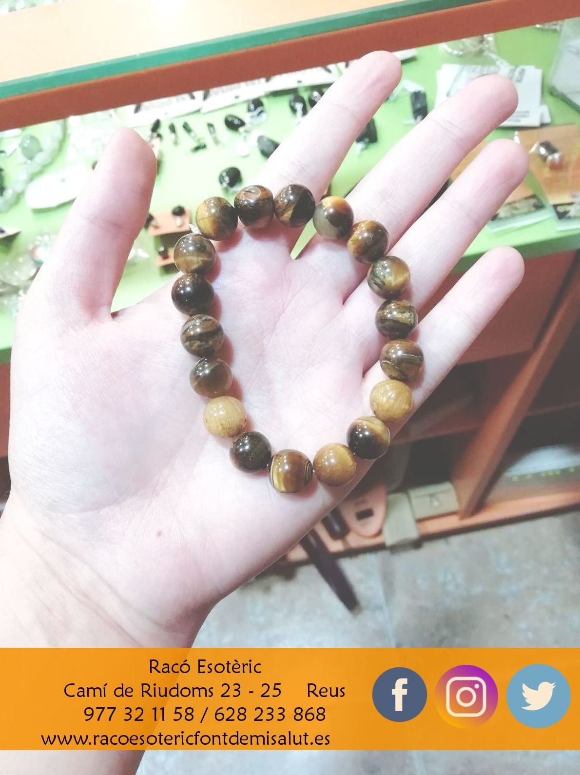 Ojo de tigre, pulsera: Cursos y productos de Racó Esoteric Font de mi Salut Ojo de tigre, pulsera: Cursos y productos de Racó Esoteric Font de mi Salut