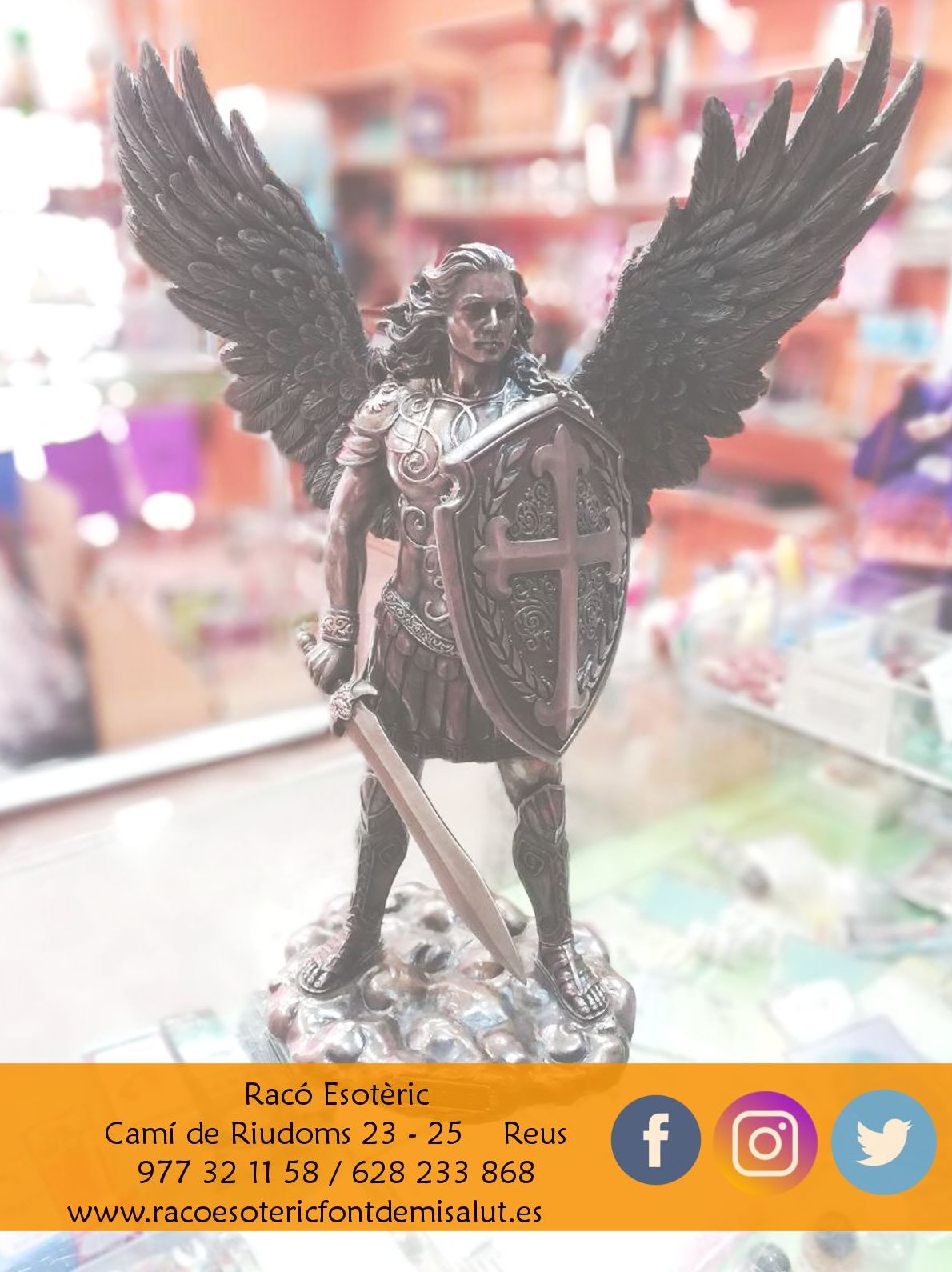 Arcángel San Miguel: Cursos y productos de Racó Esoteric Font de mi Salut Arcángel San Miguel: Cursos y productos de Racó Esoteric Font de mi Salut