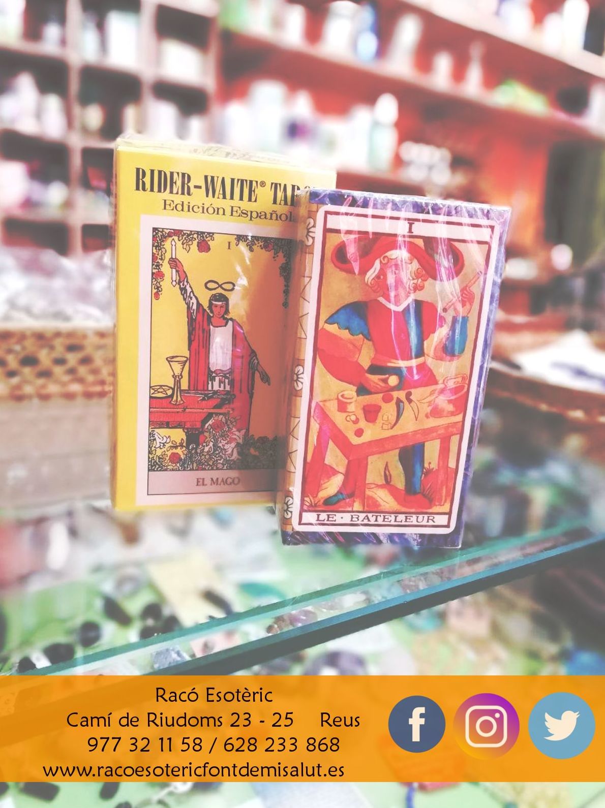 Cartas Rider y Marselles: Cursos y productos de Racó Esoteric Font de mi Salut Cartas Rider y Marselles: Cursos y productos de Racó Esoteric Font de mi Salut