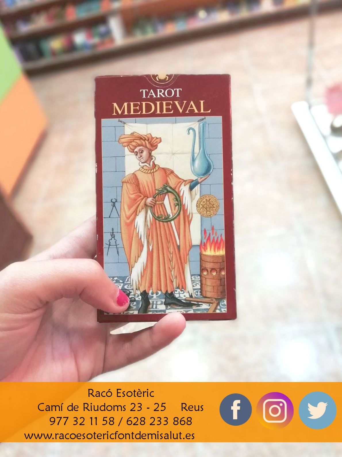Tarot Medieval: Cursos y productos de Racó Esoteric Font de mi Salut Tarot Medieval: Cursos y productos de Racó Esoteric Font de mi Salut