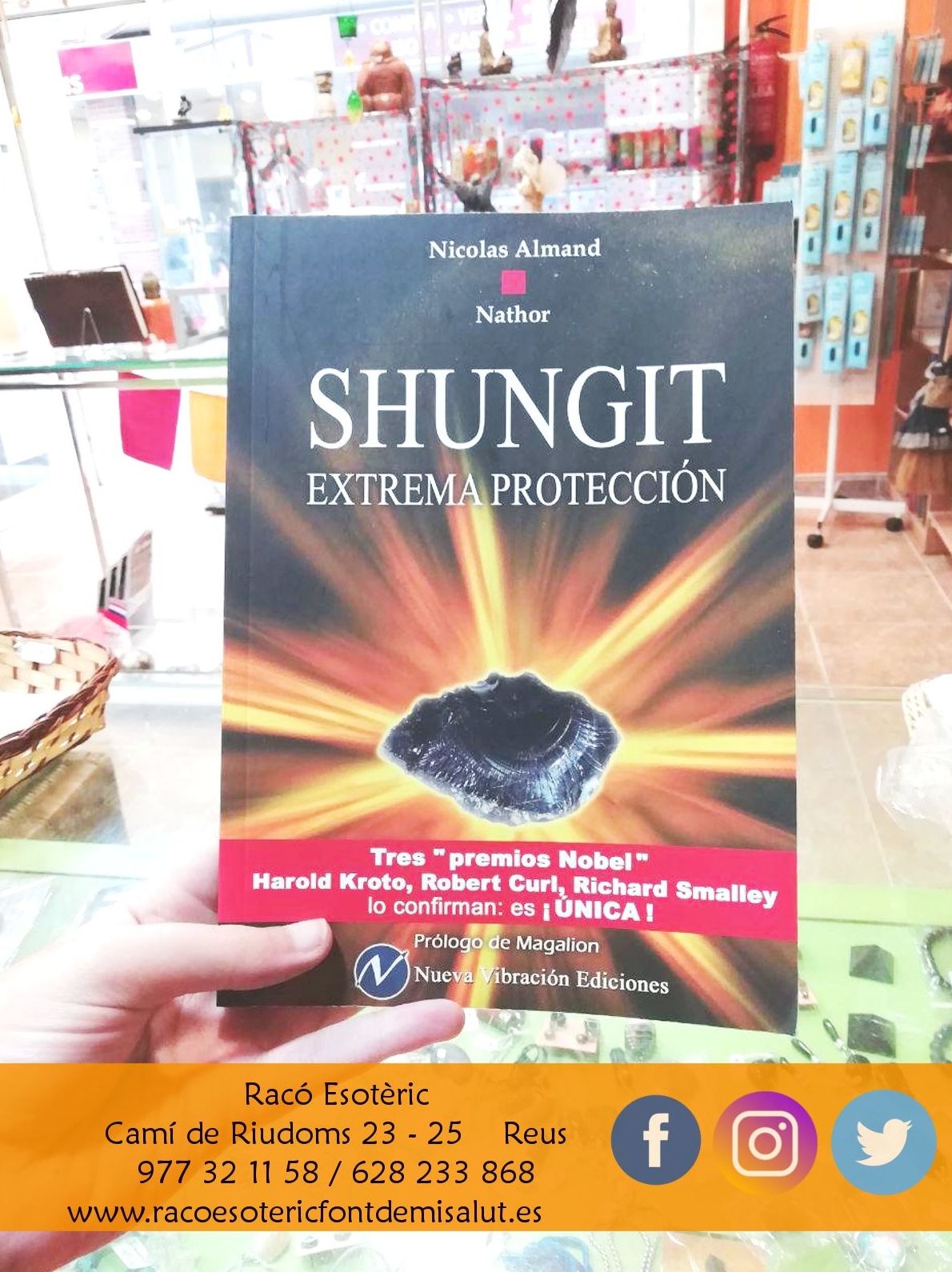Shungit, extrema protección: Cursos y productos de Racó Esoteric Font de mi Salut Shungit, extrema protección: Cursos y productos de Racó Esoteric Font de mi Salut