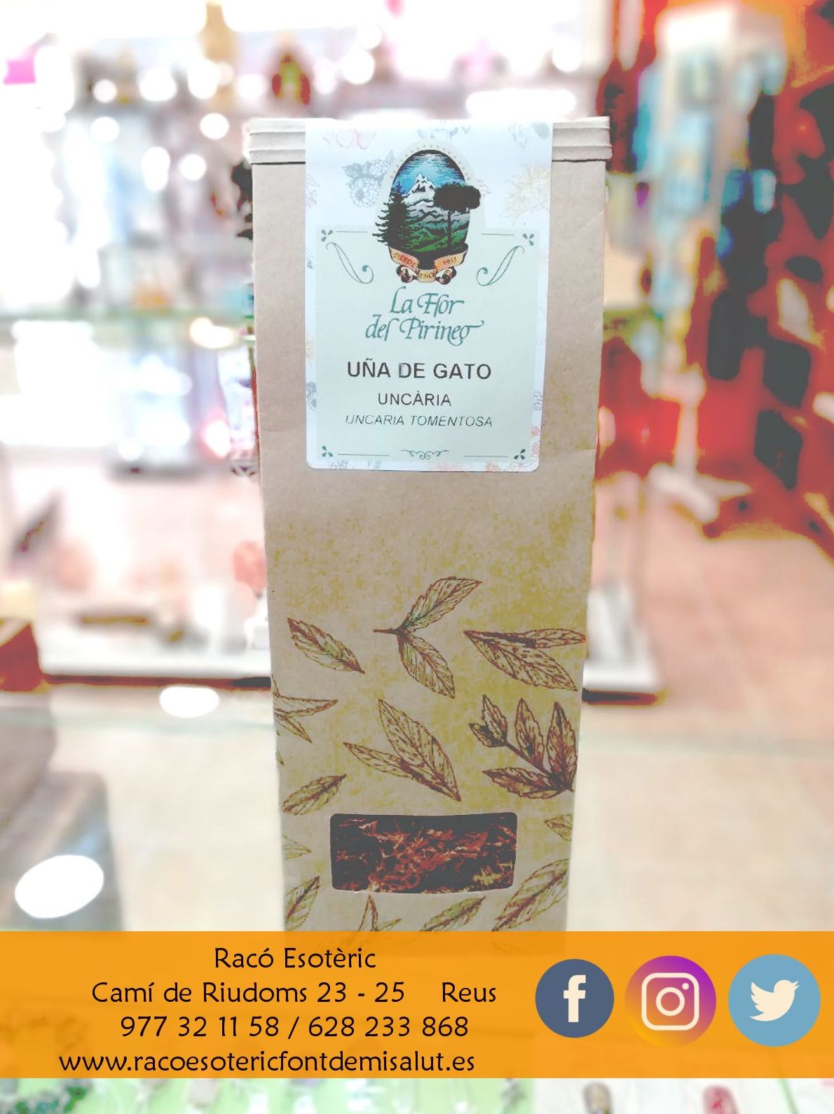 Uña de gato: Cursos y productos de Racó Esoteric Font de mi Salut Uña de gato: Cursos y productos de Racó Esoteric Font de mi Salut