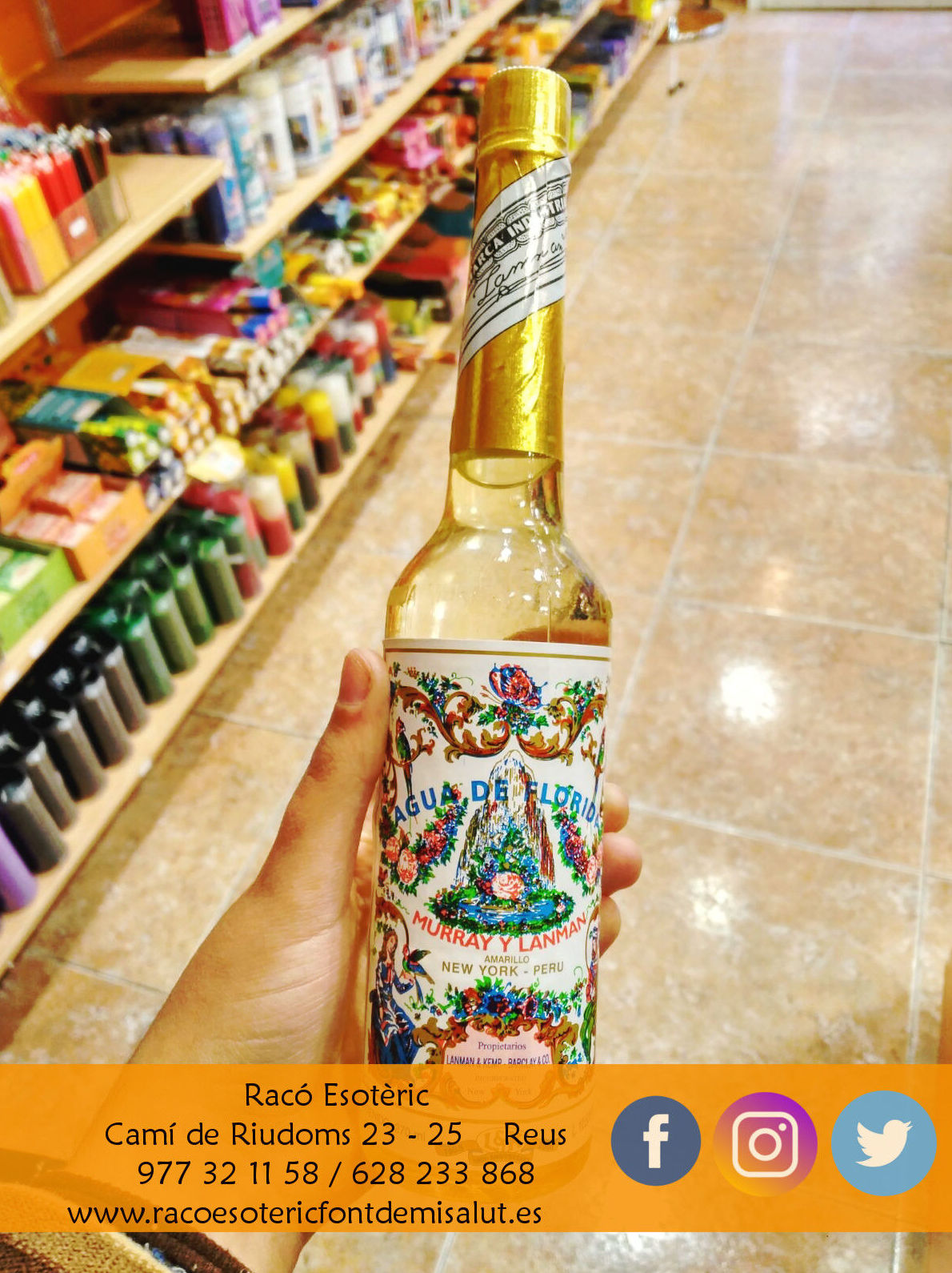 Agua de Florida: Cursos y productos de Racó Esoteric Font de mi Salut Agua de Florida: Cursos y productos de Racó Esoteric Font de mi Salut