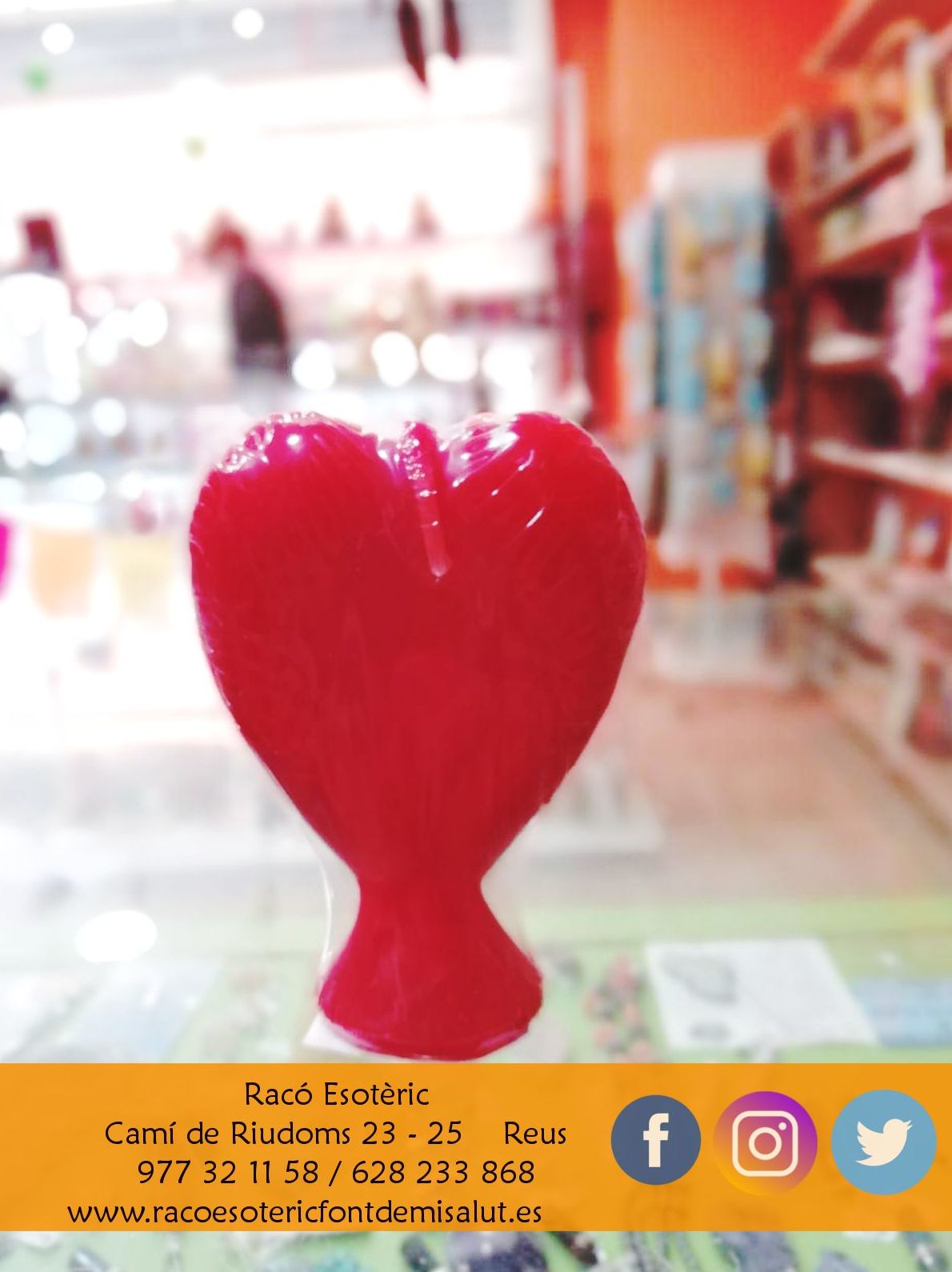 Vela corazón: Cursos y productos de Racó Esoteric Font de mi Salut Vela corazón: Cursos y productos de Racó Esoteric Font de mi Salut